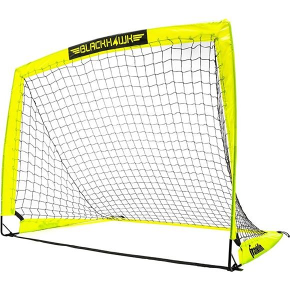 Franklin Sports Blackhawk Backyard Soccer Goal - Portable Pop Up Soccer Nets - Picture 1 of 6
